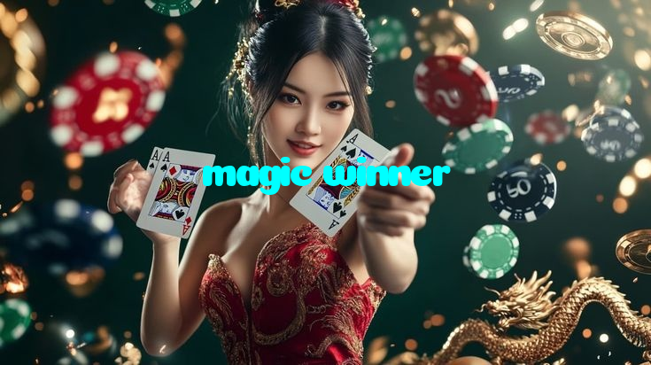 magic winner casino presented on mobile device in Pakistan with slots and live games